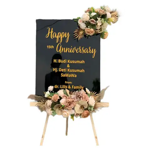 Papan Bunga Akrilik Musi Banyuasin