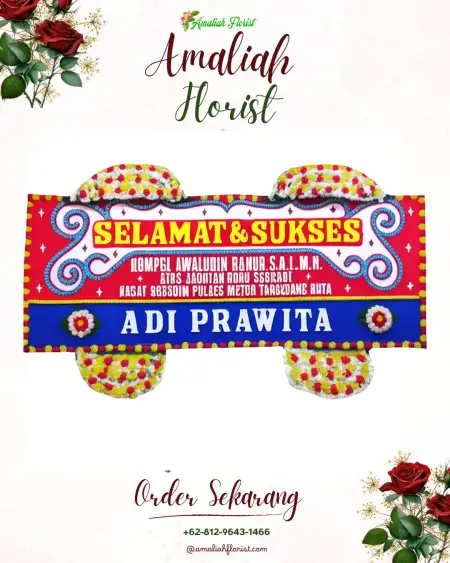 Papan Bunga Ucapan Selamat Musi Banyuasin